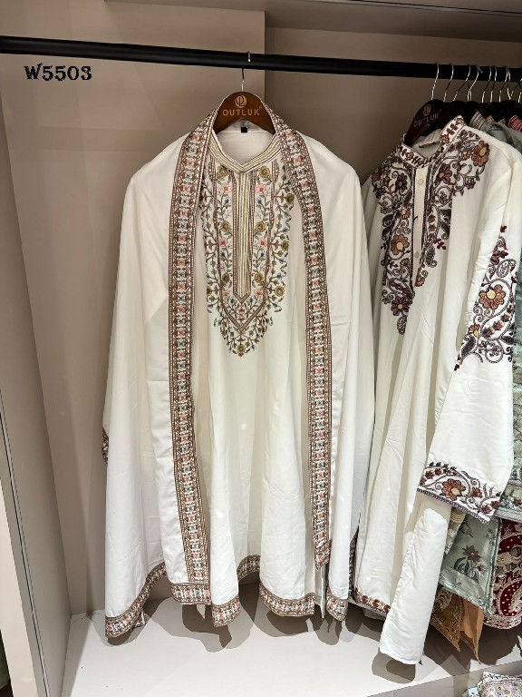 OUTLUK WEDDING COLLECTION VOL 55 WHOLESALE READYMADE HEAVY OCCASION WEAR KURTA WITH PANT FOR MEN SUPPLIER