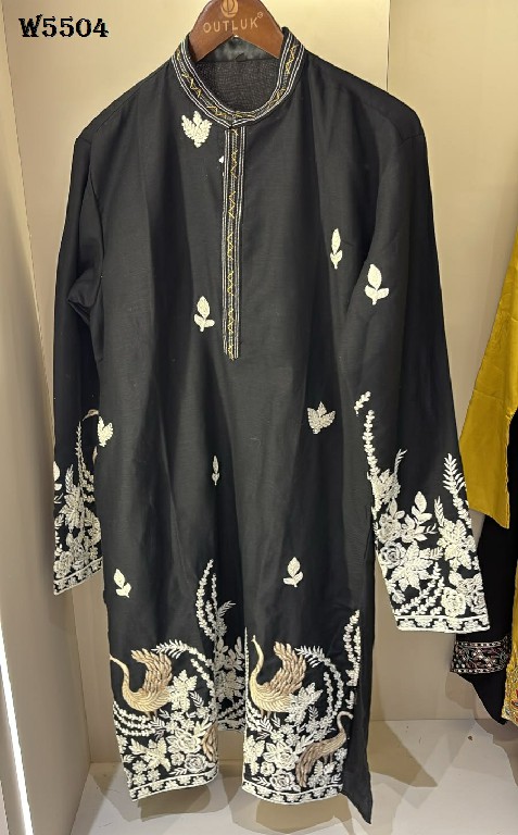 OUTLUK WEDDING COLLECTION VOL 55 WHOLESALE READYMADE HEAVY OCCASION WEAR KURTA WITH PANT FOR MEN SUPPLIER