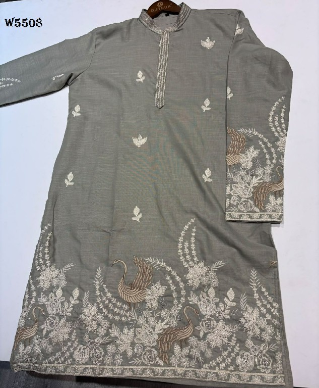 OUTLUK WEDDING COLLECTION VOL 55 WHOLESALE READYMADE HEAVY OCCASION WEAR KURTA WITH PANT FOR MEN SUPPLIER