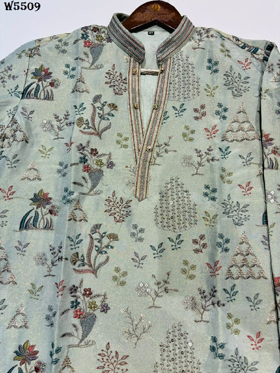 OUTLUK WEDDING COLLECTION VOL 55 WHOLESALE READYMADE HEAVY OCCASION WEAR KURTA WITH PANT FOR MEN SUPPLIER
