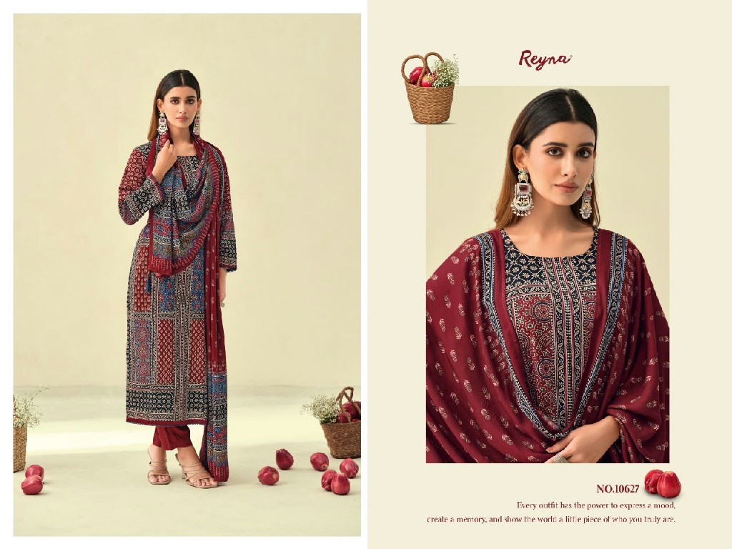 REYNA QISSA WHOLESALE PURE CORDUROY HAND WORK UNSTITCH SALWAR SUITS SUPPLIER