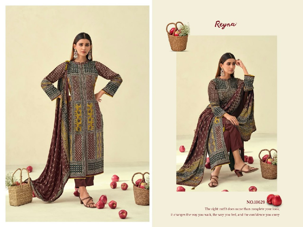 REYNA QISSA WHOLESALE PURE CORDUROY HAND WORK UNSTITCH SALWAR SUITS SUPPLIER