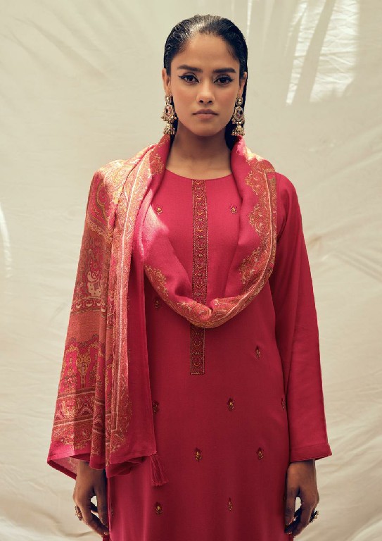 VIRVA AAB-E-AFTAAB WHOLESALE VISCOSE PASHMINA WINTER COLLECTION UNSTITCH SALWAR SUITS EXPORTER