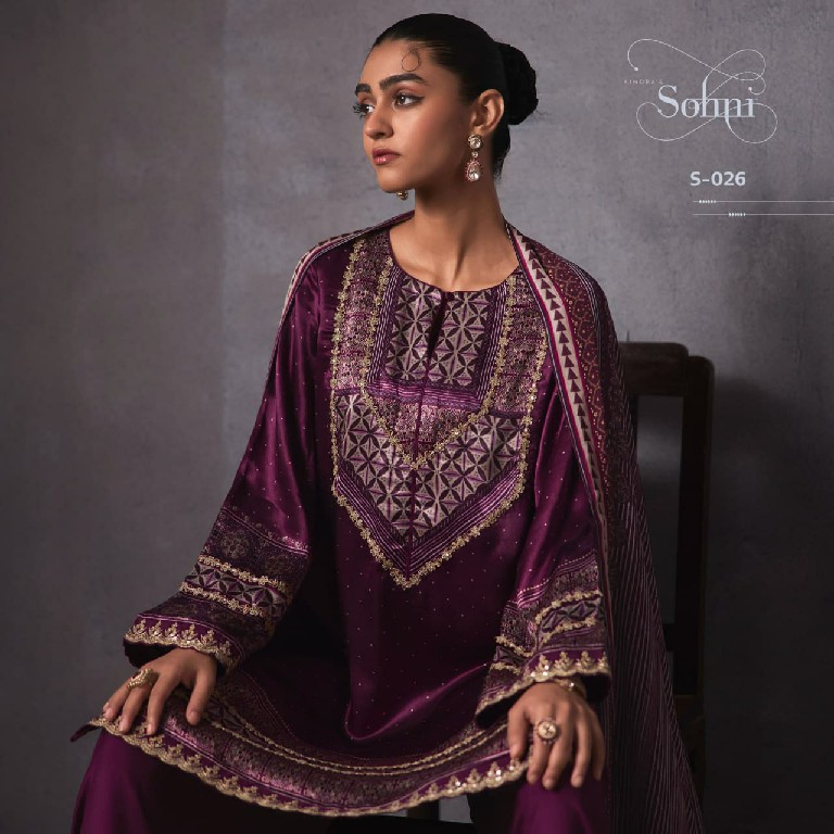 KIMORA SOHNI LAJJO WHOLESALE PURE GAJJI SILK FESTIVE LOOK UNSTITCH SALWAR SUITS EXPORTER
