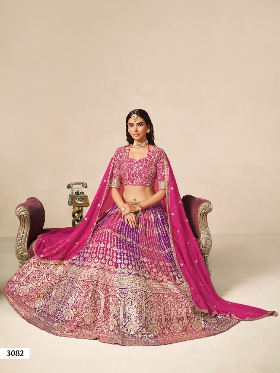 MEHVISH VOL 38 WHOLESALE FAUX GEORGETTE FESTIVE WEAR LEHENGA CHOLI FOR EXPORT