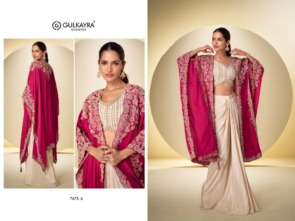 ANDAZ BY GULKAYRA DESIGNER WHOLESALE READYMADE REAL CHINON PARTY WEAR INDO WESTERN DRESS FOR WOMEN ONLINE