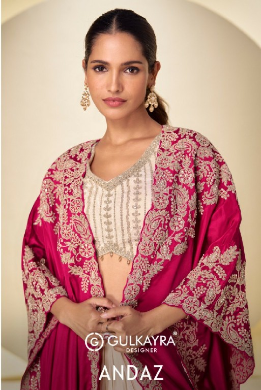 ANDAZ BY GULKAYRA DESIGNER WHOLESALE READYMADE REAL CHINON PARTY WEAR INDO WESTERN DRESS FOR WOMEN ONLINE
