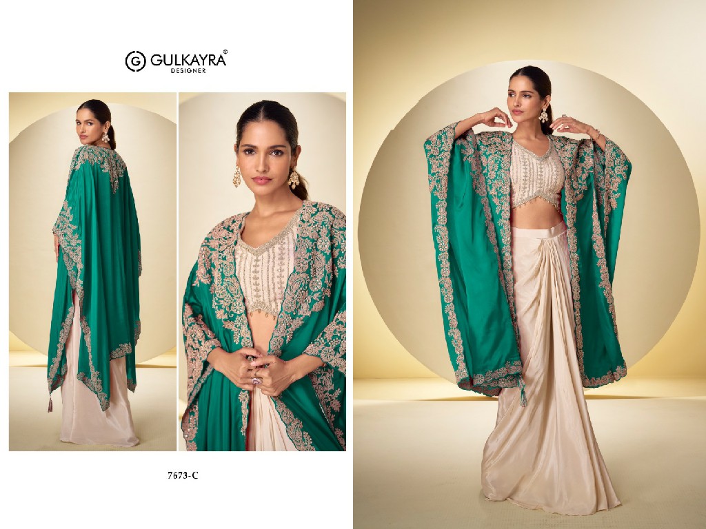 ANDAZ BY GULKAYRA DESIGNER WHOLESALE READYMADE REAL CHINON PARTY WEAR INDO WESTERN DRESS FOR WOMEN ONLINE