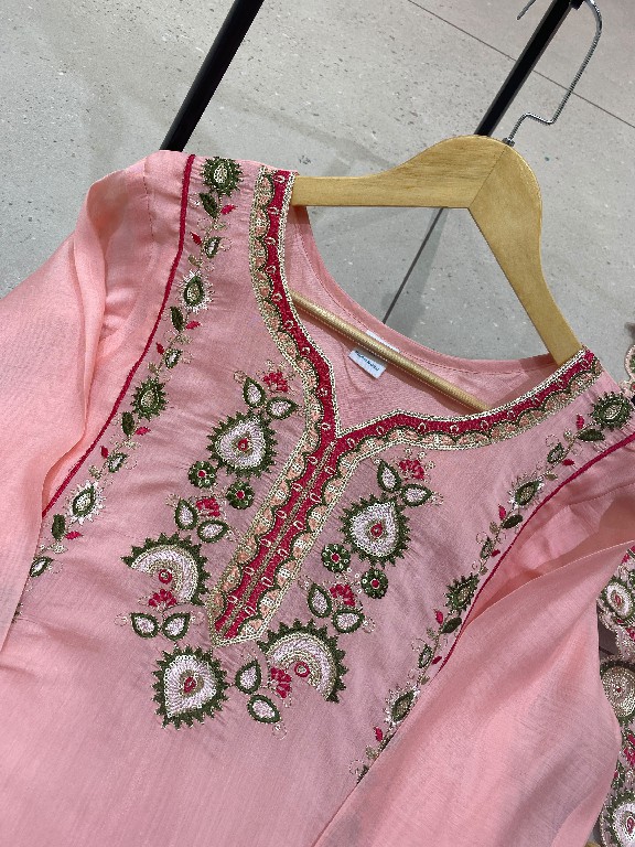 TEXTILEDEAL D.NO LG-2149 WHOLESALE READYMADE MUL CHANDERI FESTIVE WEAR 3 PCS SUITS EXPORTER