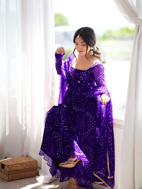 TEXTILEDEAL D.NO 6063 WHOLESALE READYMADE PARTY WEAR ANARKALI STYLE 3 PCS SUITS FOR WOMEN ONLINE