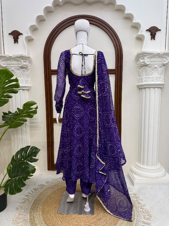 TEXTILEDEAL D.NO 6063 WHOLESALE READYMADE PARTY WEAR ANARKALI STYLE 3 PCS SUITS FOR WOMEN ONLINE