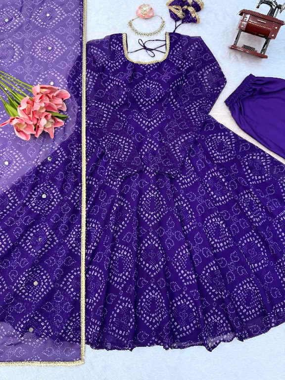 TEXTILEDEAL D.NO 6063 WHOLESALE READYMADE PARTY WEAR ANARKALI STYLE 3 PCS SUITS FOR WOMEN ONLINE
