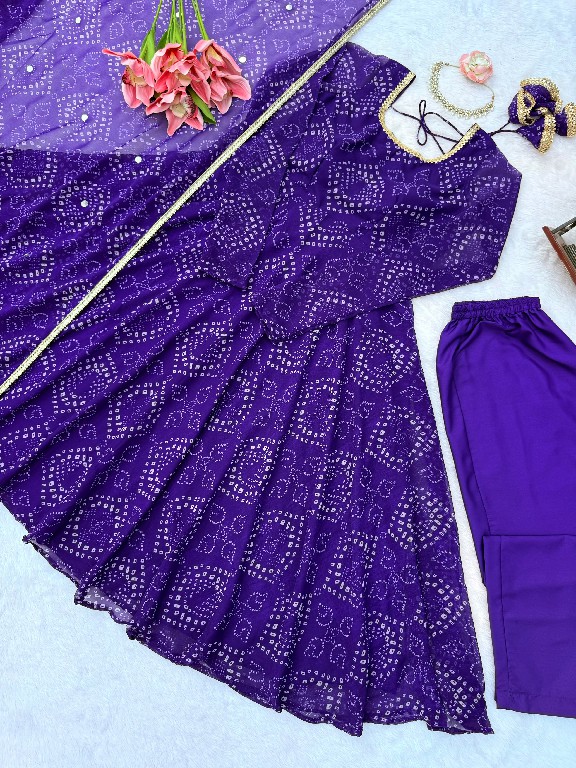 TEXTILEDEAL D.NO 6063 WHOLESALE READYMADE PARTY WEAR ANARKALI STYLE 3 PCS SUITS FOR WOMEN ONLINE