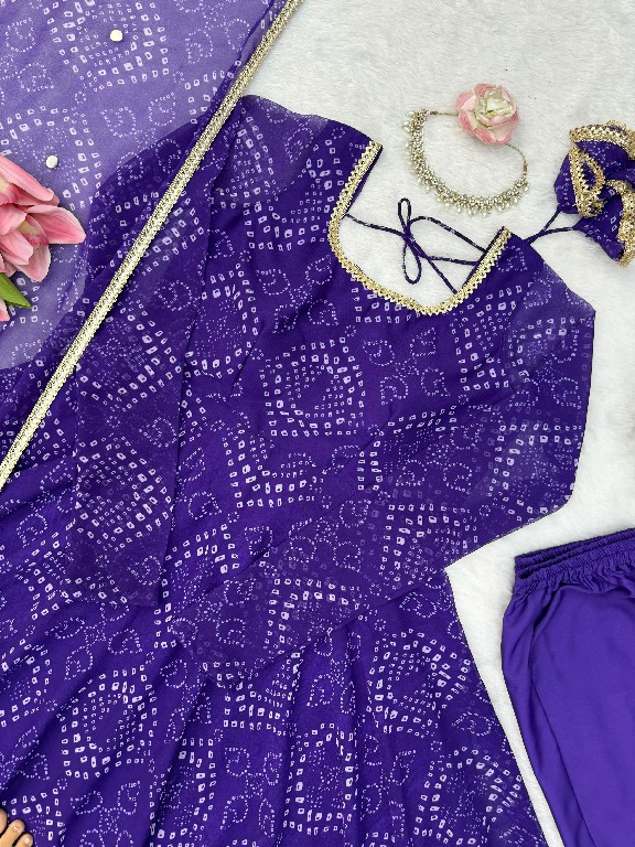 TEXTILEDEAL D.NO 6063 WHOLESALE READYMADE PARTY WEAR ANARKALI STYLE 3 PCS SUITS FOR WOMEN ONLINE