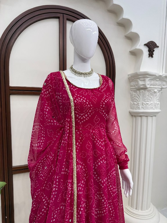 TEXTILEDEAL D.NO 6063 WHOLESALE READYMADE PARTY WEAR ANARKALI STYLE 3 PCS SUITS FOR WOMEN ONLINE