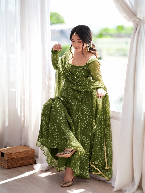 TEXTILEDEAL D.NO 6063 WHOLESALE READYMADE PARTY WEAR ANARKALI STYLE 3 PCS SUITS FOR WOMEN ONLINE