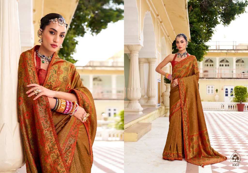 TRIKAASHI YASHASVINI WHOLESALE TISSUE SATIN ATTRACTIVE LOOK INDIAN SAREES FOR WOMEN ONLINE