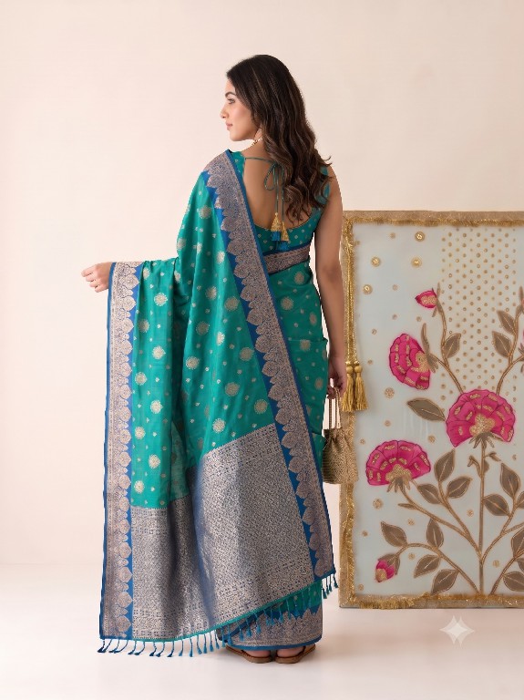 ASTITA DEVANSHI WHOLESALE SILK FESTIVE WEAR INDIAN SAREES FOR WOMEN EXPORTER