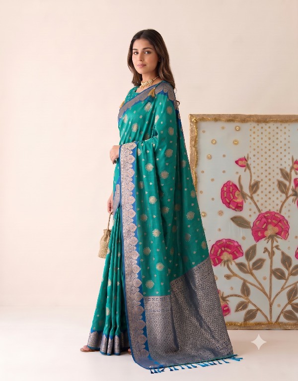 ASTITA DEVANSHI WHOLESALE SILK FESTIVE WEAR INDIAN SAREES FOR WOMEN EXPORTER