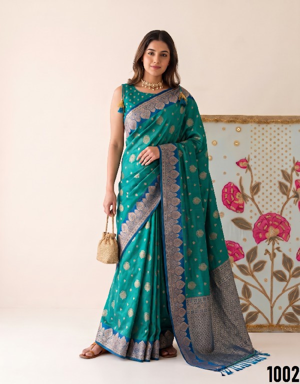 ASTITA DEVANSHI WHOLESALE SILK FESTIVE WEAR INDIAN SAREES FOR WOMEN EXPORTER