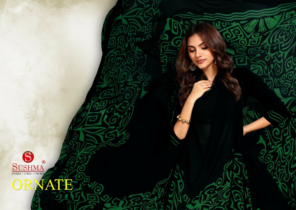 SUSHMA ORNATE WHOLESALE CRAZE PRINTED DAILY WEAR INDIAN SAREES FOR WOMEN SUPPLIER