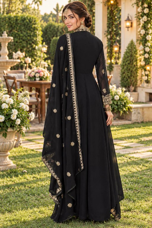 MRUDANGI SIYONA WHOLESALE READYMADE REAL GEORGETTE OCCASION WEAR PLAZZO STYLE 3 PCS SUITS EXPORTER