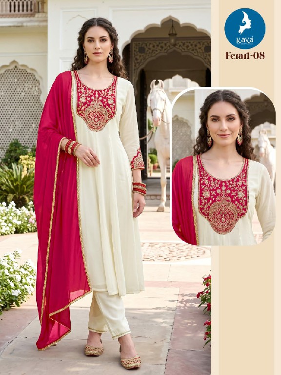 KAYA FERARI WHOLESALE READYMADE MULL CHANDERI BIG SIZE STUNNING LOOK 3 PCS COMBO SET SUITS FOR EXPORT