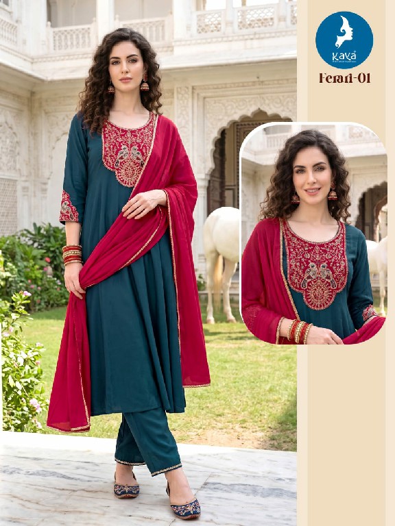 KAYA FERARI WHOLESALE READYMADE MULL CHANDERI BIG SIZE STUNNING LOOK 3 PCS COMBO SET SUITS FOR EXPORT