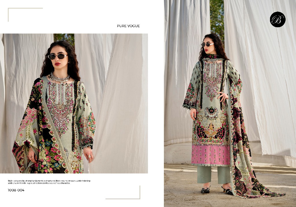 BELLIZA NAIRA VOL 157 WHOLESALE PURE COTTON EXCLUSIVE DESIGN UNSTITCH SALWAR SUITS SUPPLIER
