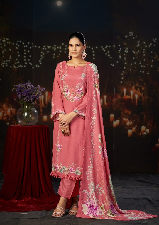 KARVA RAAGA VOL 2 WHOLESALE VISCOSE MUSLIN FESTIVE LOOK UNSTITCH SALWAR SUITS ONLINE