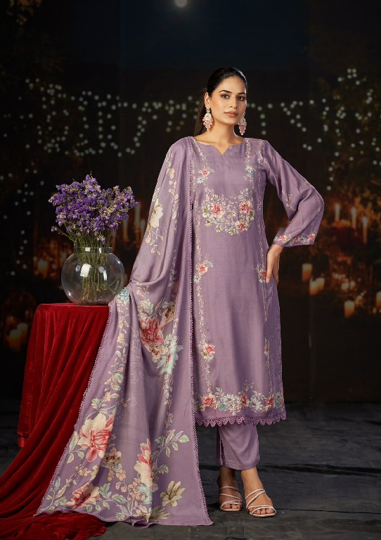 KARVA RAAGA VOL 2 WHOLESALE VISCOSE MUSLIN FESTIVE LOOK UNSTITCH SALWAR SUITS ONLINE