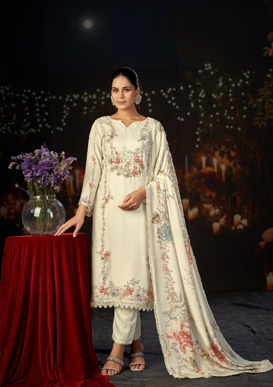 KARVA RAAGA VOL 2 WHOLESALE VISCOSE MUSLIN FESTIVE LOOK UNSTITCH SALWAR SUITS ONLINE