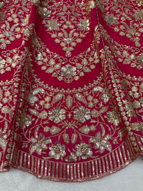 TEXTILEDEAL D.NO QRC-408 WHOLESALE MUL CHANDERI HEAVY BOUTIQUE COLLECTION LEHENGA CHOLI FOR EXPORT