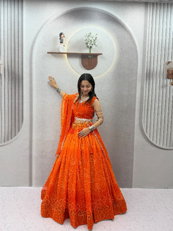SHREE RAM CREATION D.NO 200 WHOLESALE READYMADE FOX GEORGETE NAVRATRI SPECIAL LEHENGA CHOLI FOR WOMEN EXPORTER