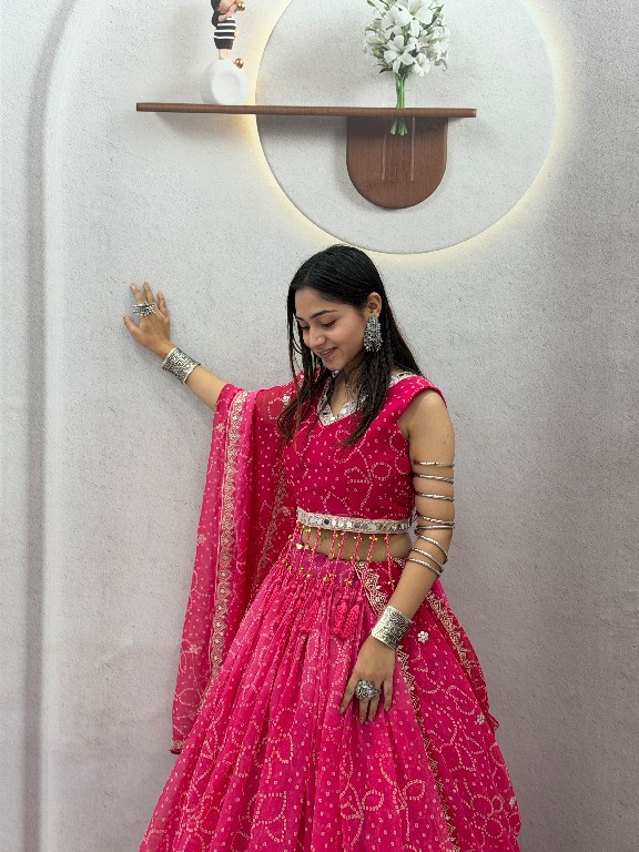 SHREE RAM CREATION D.NO 200 WHOLESALE READYMADE FOX GEORGETE NAVRATRI SPECIAL LEHENGA CHOLI FOR WOMEN EXPORTER