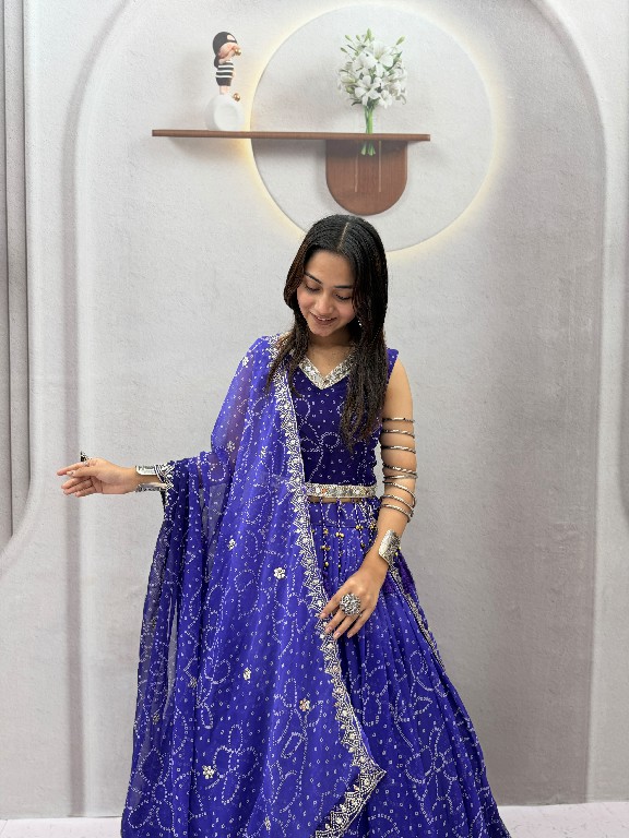 SHREE RAM CREATION D.NO 200 WHOLESALE READYMADE FOX GEORGETE NAVRATRI SPECIAL LEHENGA CHOLI FOR WOMEN EXPORTER
