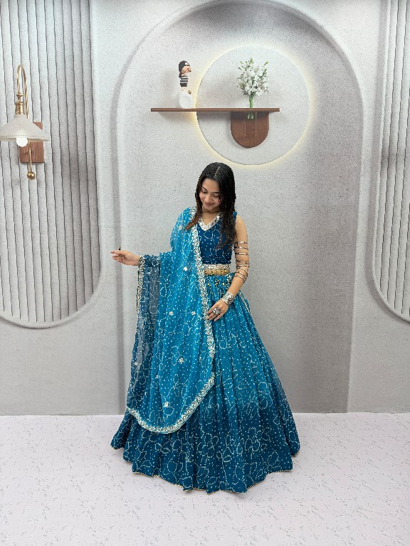 SHREE RAM CREATION D.NO 200 WHOLESALE READYMADE FOX GEORGETE NAVRATRI SPECIAL LEHENGA CHOLI FOR WOMEN EXPORTER