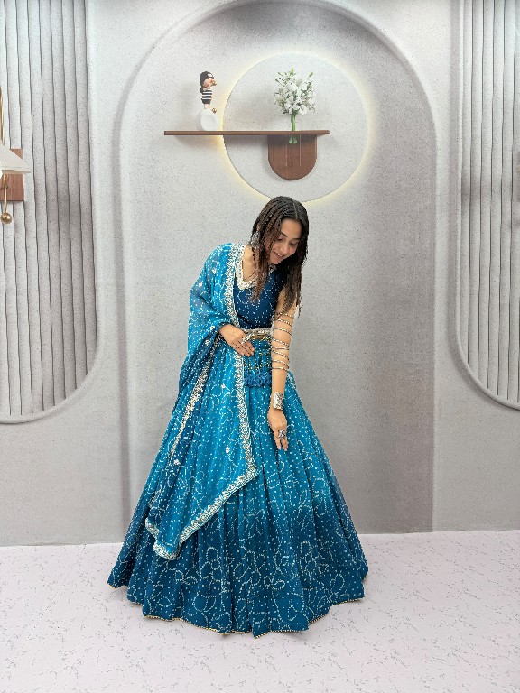 SHREE RAM CREATION D.NO 200 WHOLESALE READYMADE FOX GEORGETE NAVRATRI SPECIAL LEHENGA CHOLI FOR WOMEN EXPORTER