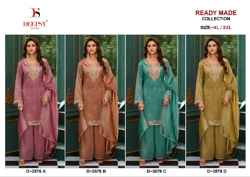 DEEPSY D.NO 3582 WHOLESALE READYMADE KIMKHAA SILK UNIQUE PAKISTANI 3 PCS SUITS SUPPLIER