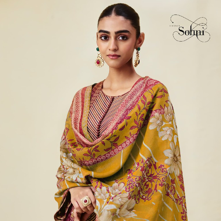 KIMORA SOHNI AMBI WHOLESALE PURE ZARI SILK FESTIVE LOOK UNSTITCH SALWAR SUITS EXPORTER