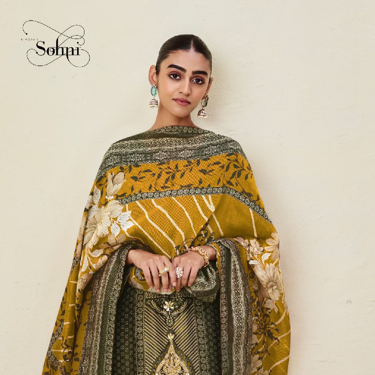 KIMORA SOHNI AMBI WHOLESALE PURE ZARI SILK FESTIVE LOOK UNSTITCH SALWAR SUITS EXPORTER