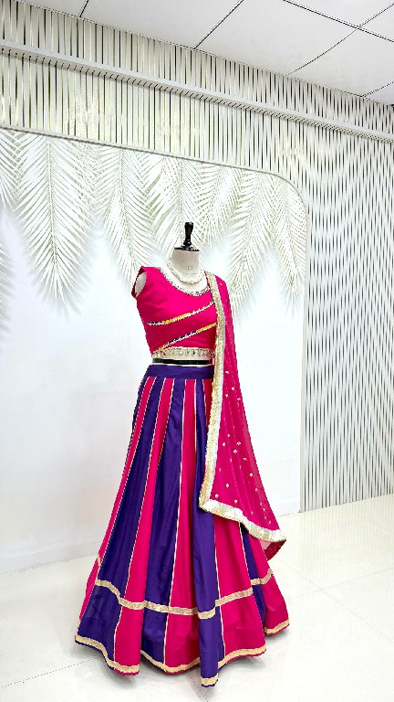 TEXTILEDEAL D.NO KD-12 WHOLESALE PURE COTTON FULLY STITCHED BEAUTIFUL NAVRATRI LEHENGA CHOLI FOR EXPORT