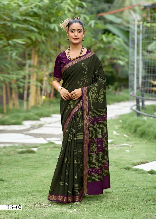 TWO THREAD HALSI SILK WHOLESALE VISCOSE ELEGANCE INDIAN SAREES FOR WOMEN SUPPLIER