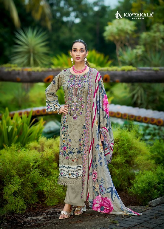 KAVYAKALA ANARKALI VOL 28 WHOLESALE LAWN COTTON DESIGNER UNSTITCH SALWAR KAMEEZ SUPPLIER