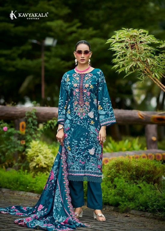 KAVYAKALA ANARKALI VOL 28 WHOLESALE LAWN COTTON DESIGNER UNSTITCH SALWAR KAMEEZ SUPPLIER