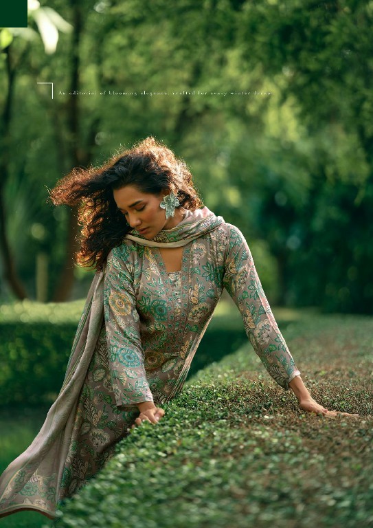 VIRVA WINTER BLOSSOM WHOLESALE VISCOSE PASHMINA WINTER LUXURIOUS UNSTITCH SALWAR SUITS EXPORTER