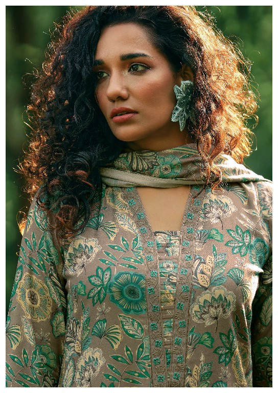 VIRVA WINTER BLOSSOM WHOLESALE VISCOSE PASHMINA WINTER LUXURIOUS UNSTITCH SALWAR SUITS EXPORTER