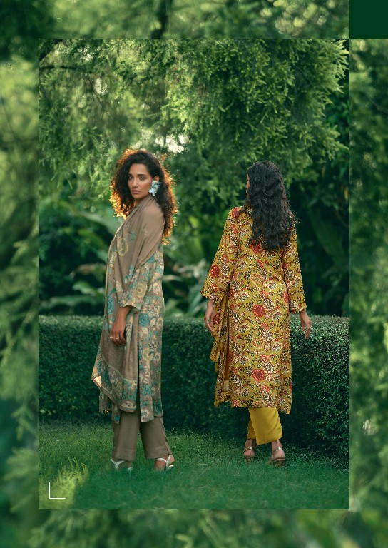 VIRVA WINTER BLOSSOM WHOLESALE VISCOSE PASHMINA WINTER LUXURIOUS UNSTITCH SALWAR SUITS EXPORTER