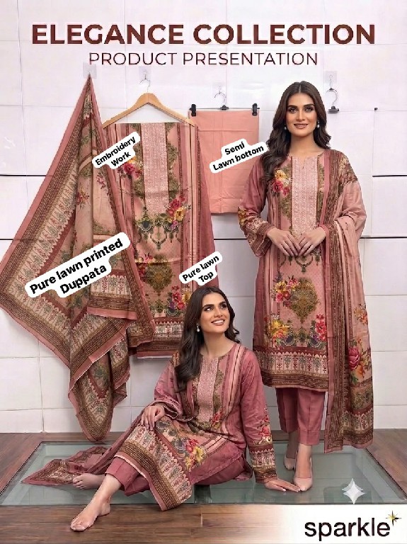 GULL AAHMED PRESENT SOFT LAWN EMBROIDERED COLLECTION UNSTITCH SALWAR SUITS SUPPLIER