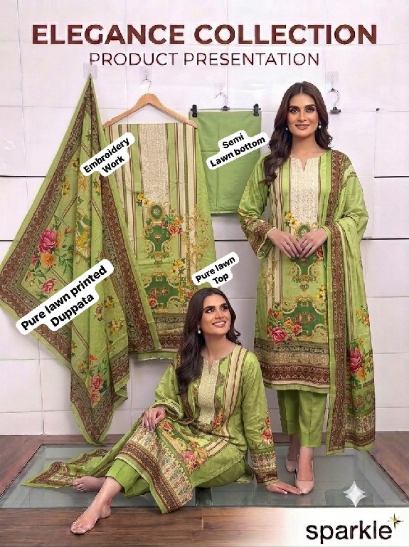 GULL AAHMED PRESENT SOFT LAWN EMBROIDERED COLLECTION UNSTITCH SALWAR SUITS SUPPLIER